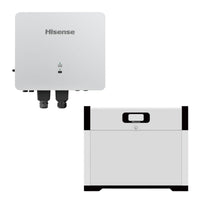 Kit fotovoltaico Hisense Hi-Mini Inverter 3 kW + batterie di accumulo 5 kW - MONOFASE