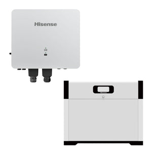 Kit fotovoltaico Hisense Hi-Mini Inverter 4 kW + batteria di accumulo 5 kW - MONOFASE