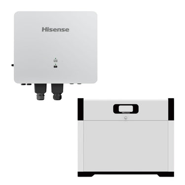 Kit fotovoltaico Hisense Hi-Mini Inverter 4 kW + batteria di accumulo 5 kW - MONOFASE