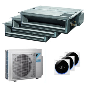 Condizionatore Daikin canalizzabile Mini Sky FDXM-F9 trial split 9000+12000+12000 BTU inverter A++ e