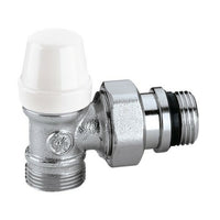 Kit termostatico a squadra completo allacci multistrato 16x2 Caleffi per termosifoni