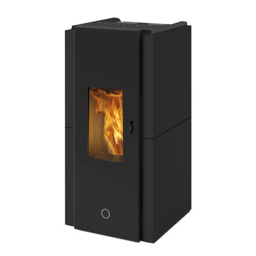 Stufa a pellet EK63 ZONE80 - gruppo Edilkamin -  7,6 kW ad aria Nero  EK63