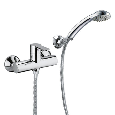 Miscelatore vasca con set doccia Paffoni BLU168D senza deviatore 