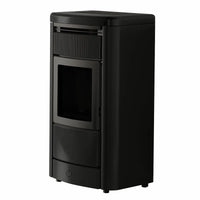Corpo stufa a pellet EK63 MONDAY230 H 22,8 kW Idro WiFi Grigio Scuro EK63