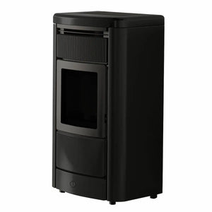 Corpo stufa a pellet EK63 MONDAY230 H 22,8 kW Idro WiFi Grigio Scuro EK63