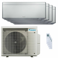 Condizionatore Daikin Stylish Silver quadri split 7000+9000+9000+12000 BTU inverter A++ wifi unità esterna 6.8 kW