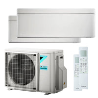Condizionatore Daikin Stylish dual split 5000+5000 BTU inverter A+++ wifi unità esterna 4,0 kW
