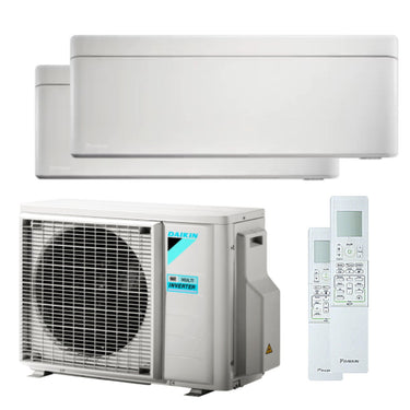Condizionatore Daikin Stylish dual split 5000+5000 BTU inverter A+++ wifi unità esterna 4,0 kW