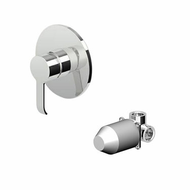 Set miscelatore doccia Zucchetti SUP + corpo incasso R99499
