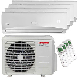 Condizionatore Ariston PRIOS R32 quadri split 9000+12000+12000+18000 BTU inverter A++ unità esterna 