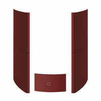 Stufa a pellet EK63 DAILY130++ - gruppo Edilkamin - 12,5 kW ad aria canalizzata Bordeaux