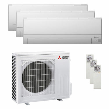 Condizionatore Mitsubishi Electric Serie Bt trial split 9000+9000+9000 BTU R32 Inverter A++ WiFi unità esterna 5.4 kW