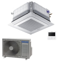 Condizionatore Samsung Cassetta 4 Vie Mini WindFree commerciale 9000 BTU inverter A++ unità esterna 2,6 kW