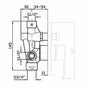 Corpo incasso vasca-doccia Zucchetti R99684