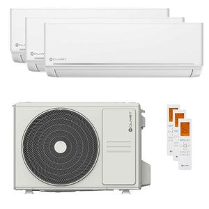 Condizionatore Clivet EZCool trial split 9000+9000+12000 BTU inverter A++  unità esterna 7.9 kW