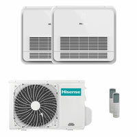 Condizionatore Hisense Console AKT dual split 12000+12000 BTU inverter A++  unità esterna 5 kW