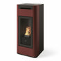 Stufa a pellet Edilkamin Tera H 25 Evo 25 kW WiFi Idro Bordeaux