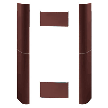 Stufa a pellet Edilkamin Tera H 30 Evo 30 kW Idro WiFi bordeaux