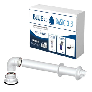 Kit installazione caldaia Bosch con scarico fumi coassiale, defangatore, dosatore di polifosfati e