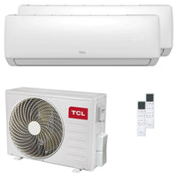 Condizionatore TCL Elite F2 dual split 9000+12000 BTU inverter A++ wifi unità esterna 4.1 kW