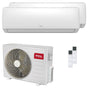 Condizionatore TCL Elite F2 dual split 9000+12000 BTU inverter A++ wifi unità esterna 4.1 kW