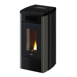 Stufa a pellet Cadel Atena Plus 12 ad aria canalizzata 12 kW - WiFi TITANIUM