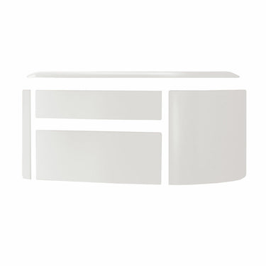 Stufa a pellet Edilkamin Vyda2 H 18 Up 19,2 kW Idro WiFi Bianco Opaco