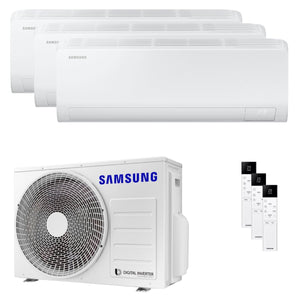 Condizionatore Samsung Cebu S2 trial split 9000+9000+9000 BTU inverter A++ wifi unità esterna 5.2 kW