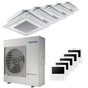 Condizionatore Samsung Cassetta Windfree 4 vie penta split 7000+7000+7000+12000+12000 BTU inverter A++ unità esterna 10,0 kW