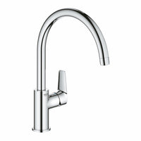 Miscelatore lavello Grohe BauEdge monocomando con bocca alta e girevole